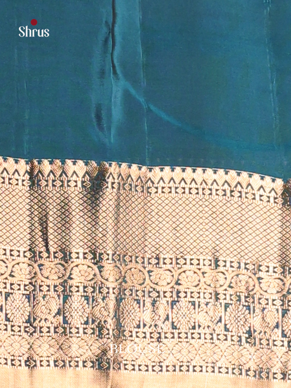 Maroon & Blue Softsilk-halfpure Saree contrast rich traditional zari border - Shop on Shrus.com