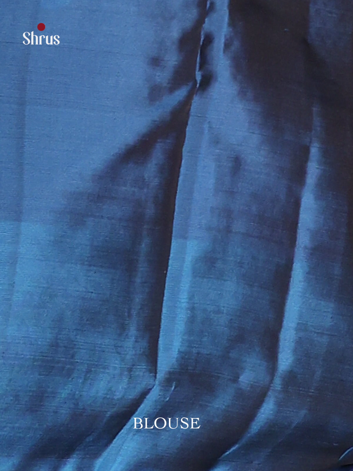 Dark Lavender & Blue Softsilk-halfpure Saree with godl zari floral motifs - Shop on Shrus.com
