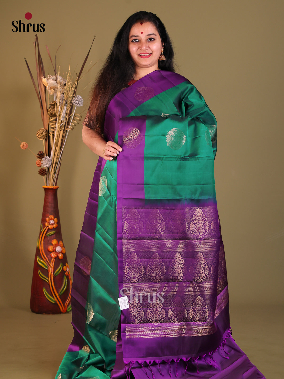 DGS30713 - Softsilk-halfpure Saree - Shop on Shrus.com