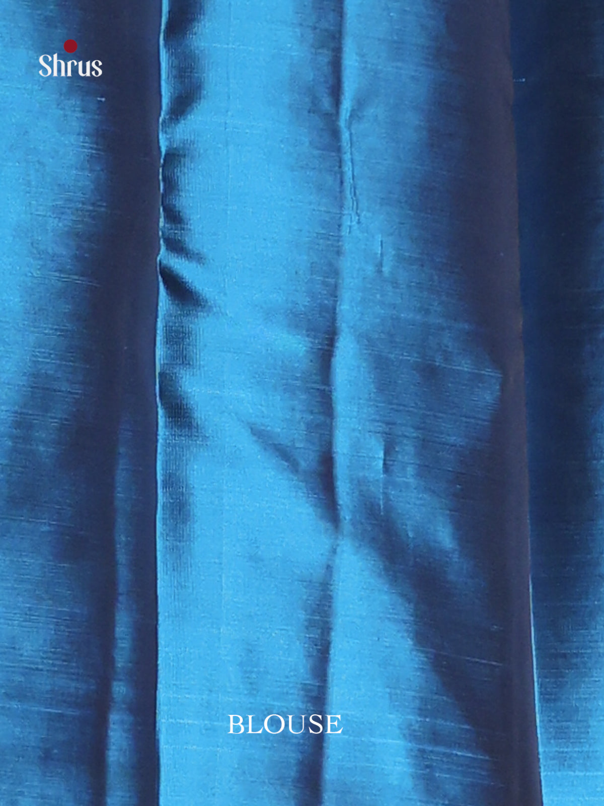 Green & Blue Softsilk-halfpure Saree with zari paisleys motifs - Shop on Shrus.com