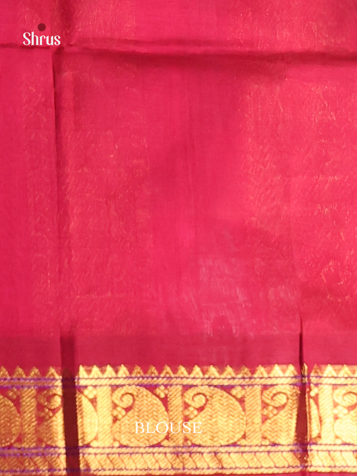 Green & Maroon Silk cotton Korvai-Small border Saree -1