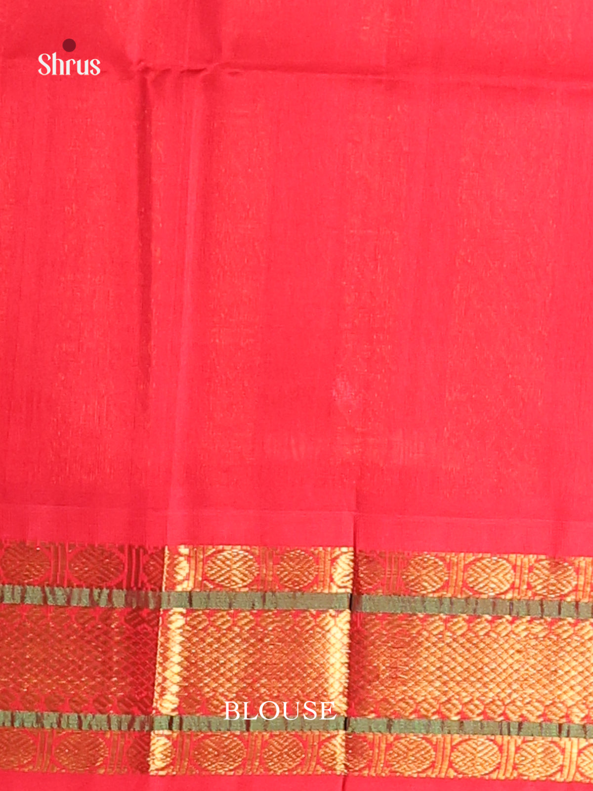 Violet & Maroon Silk Cotton Korvai-Small border Saree -1