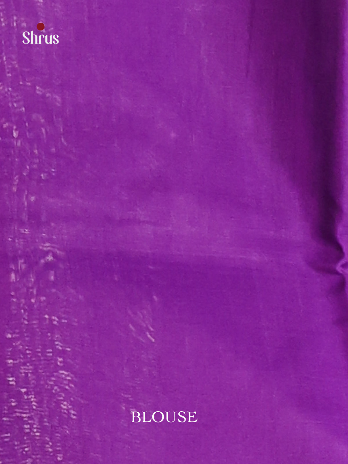 Violet Single tone Silk Cotton Saree with brocade pallu -1