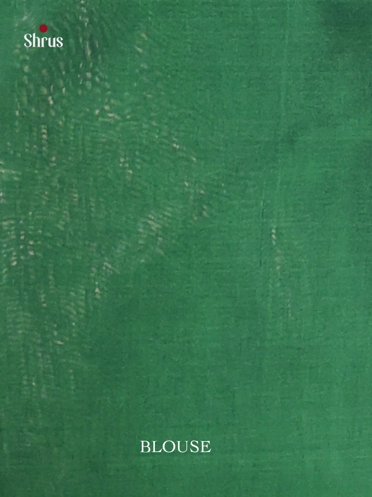 Green Single Tone Silk Cotton Saree with zari stripes -1