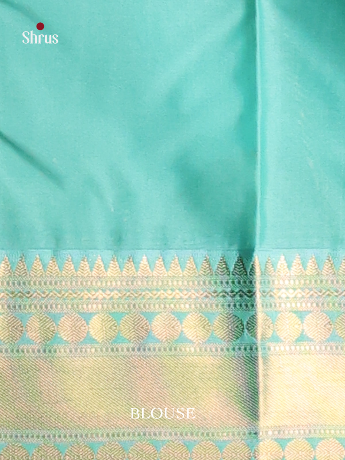 Yellow & Teal Softsilk-halfpure Saree with paisleys motifs - Shop on Shrus.com