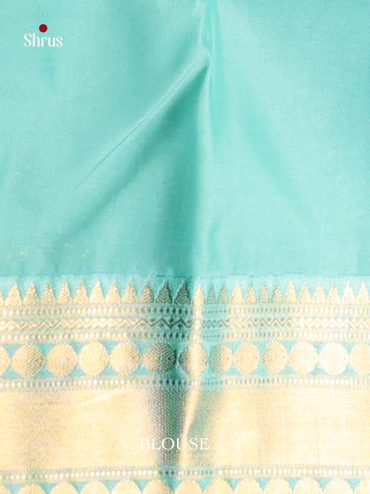 Pink & Teal Softsilk-halfpure Saree with zari motifs