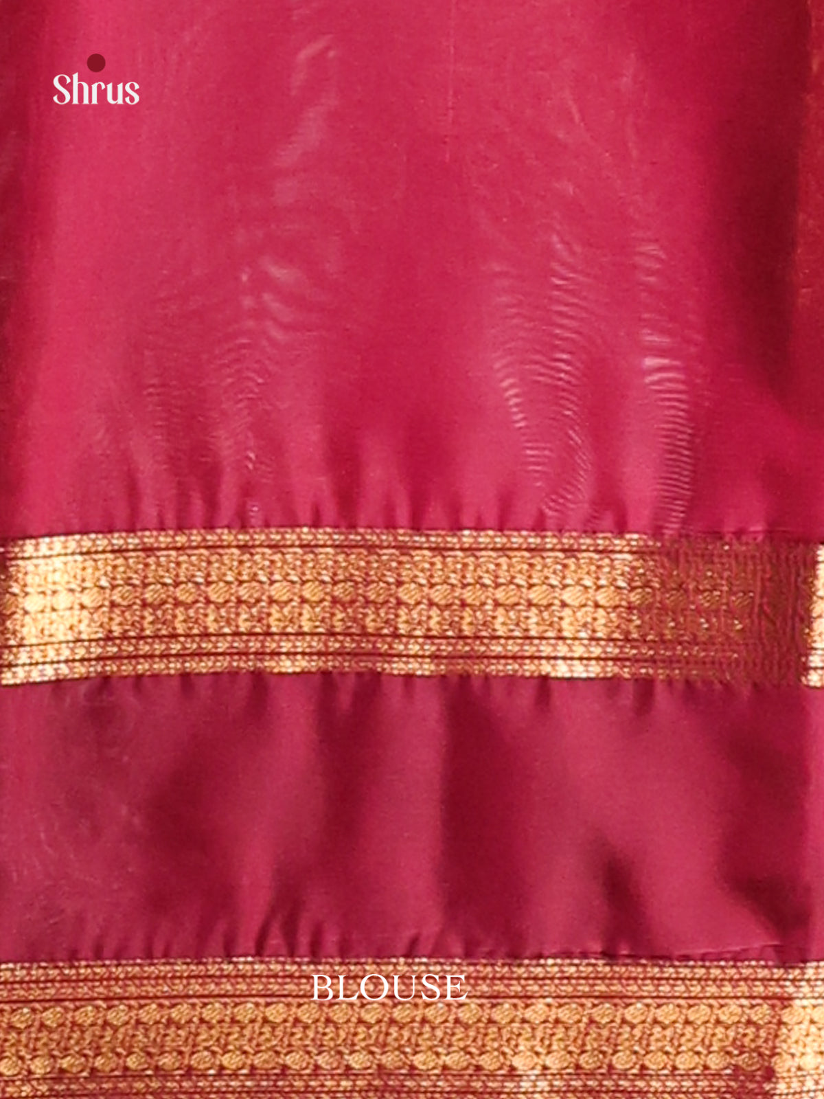 Orange & Maroon Softsilk-halfpure Saree with contrast Rettaipet border