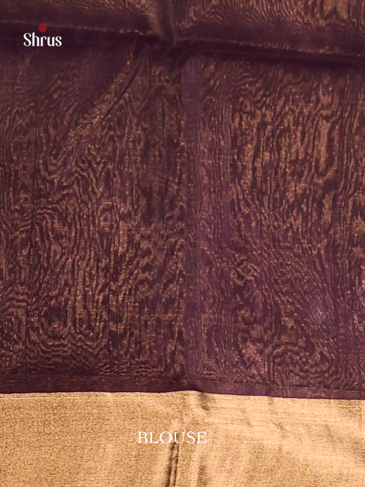 Green & Purple Silk Cotton Saree with zari thilagam floral motifs - Shop on Shrus.com
