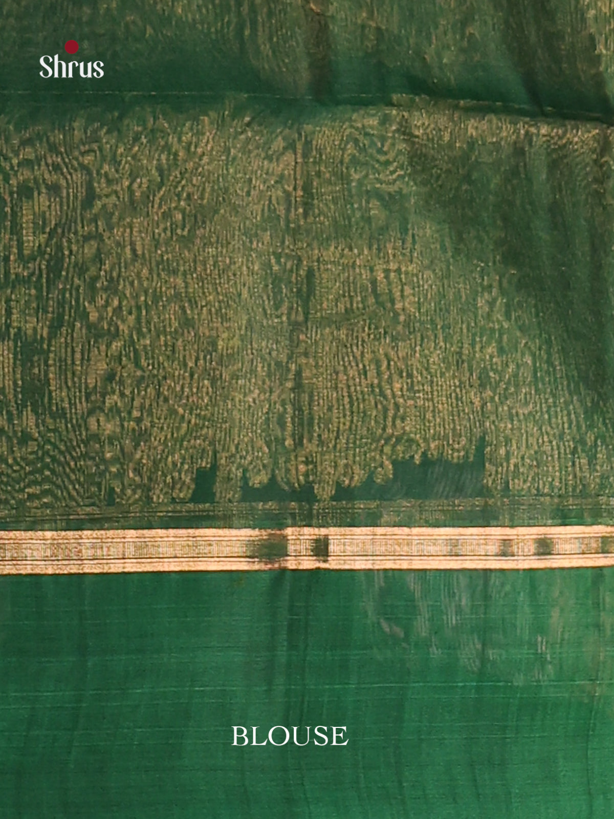 Violet & Green Silk Cotton Saree with zari paisleys motifs - Shop on Shrus.com