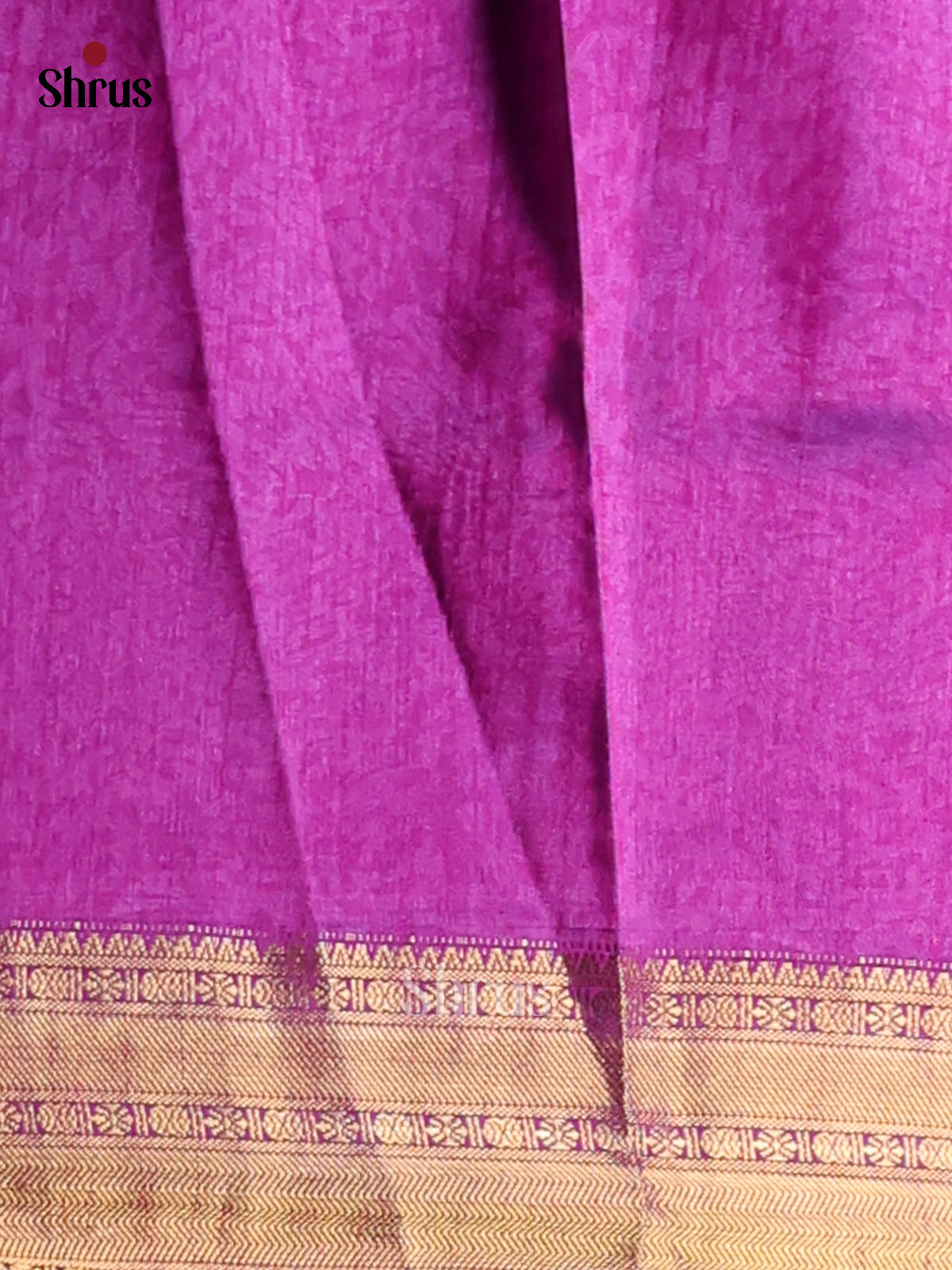 Blue & Purple - Semi Patola Saree
