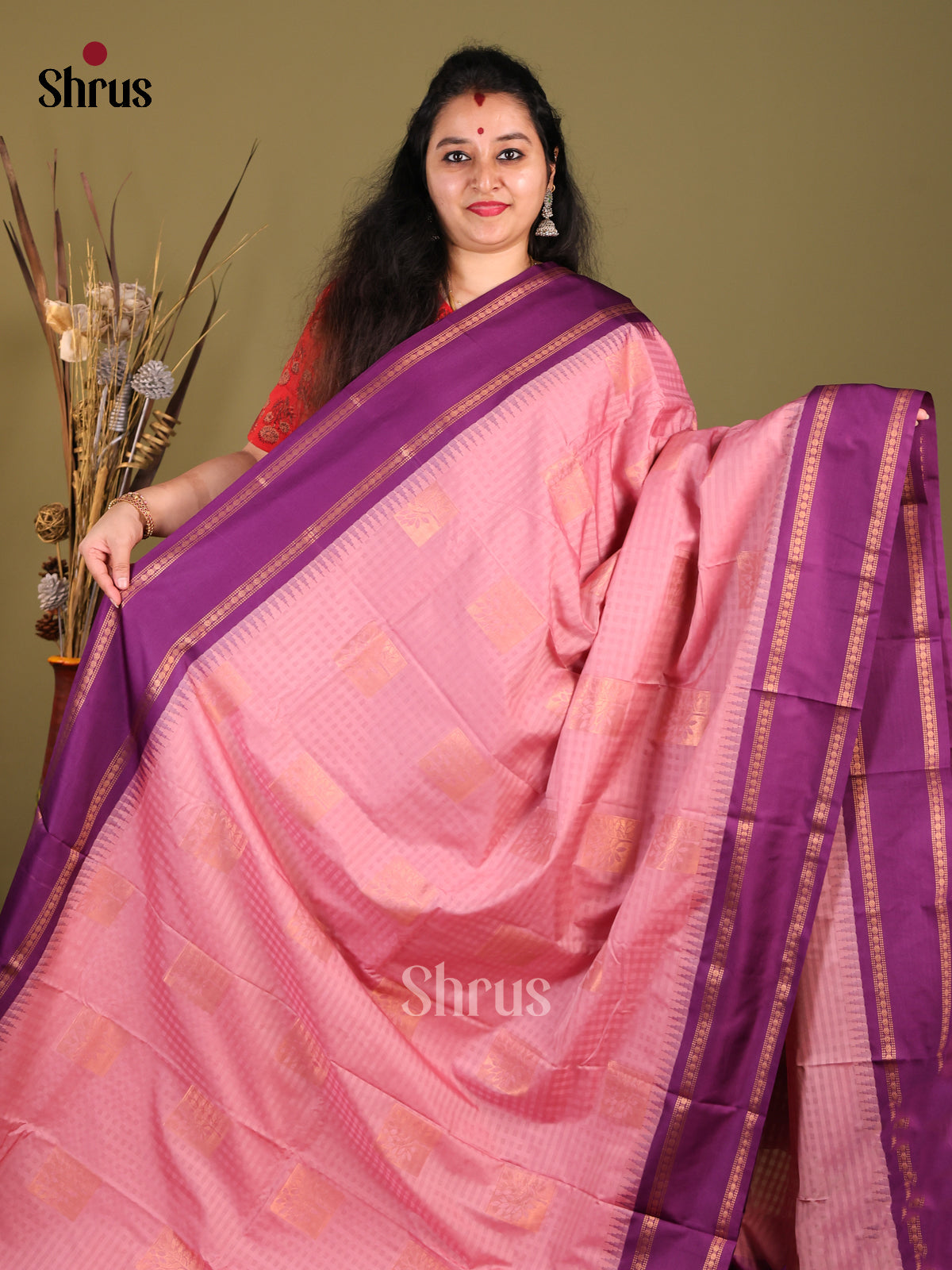 DHS02375-Semi Gadwal - Shop on Shrus.com
