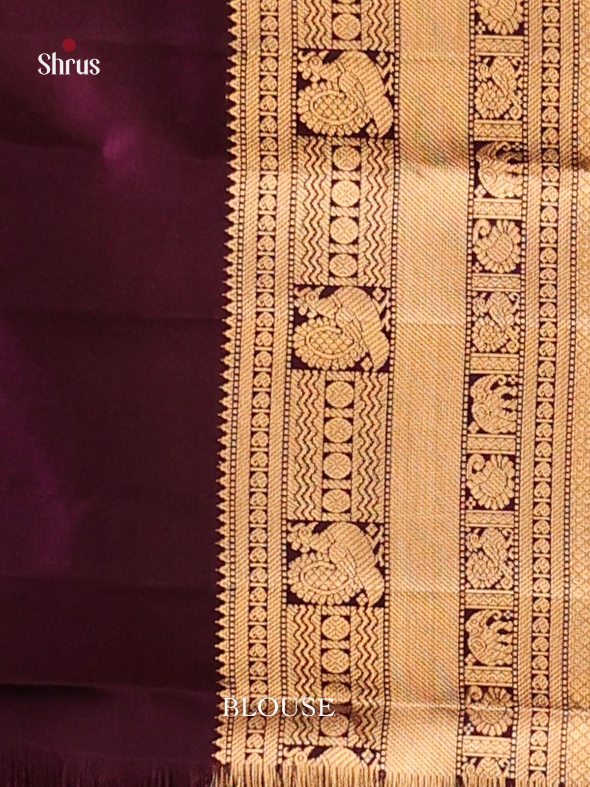 DHS04019 - Kanchipuram silk Saree - Shop on Shrus.com