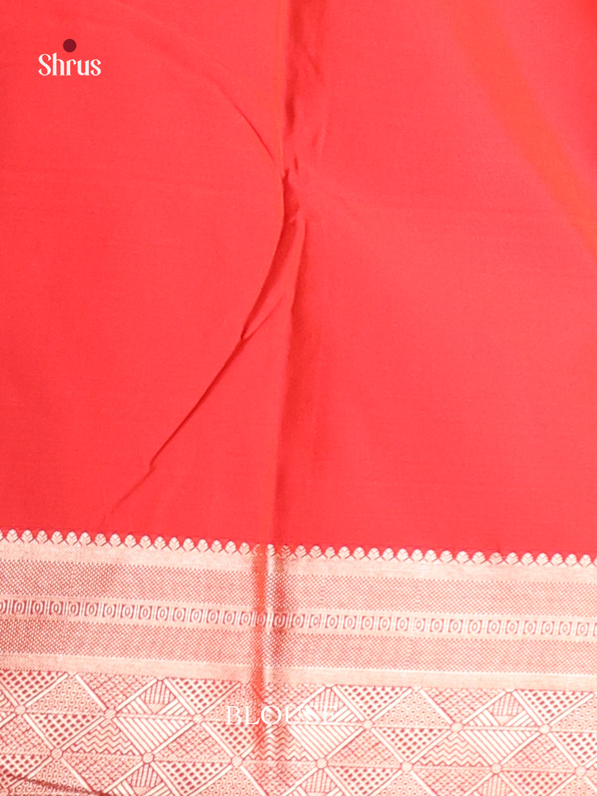 Orangish Pink(Single Tone) - Semi Kanchipuram Saree