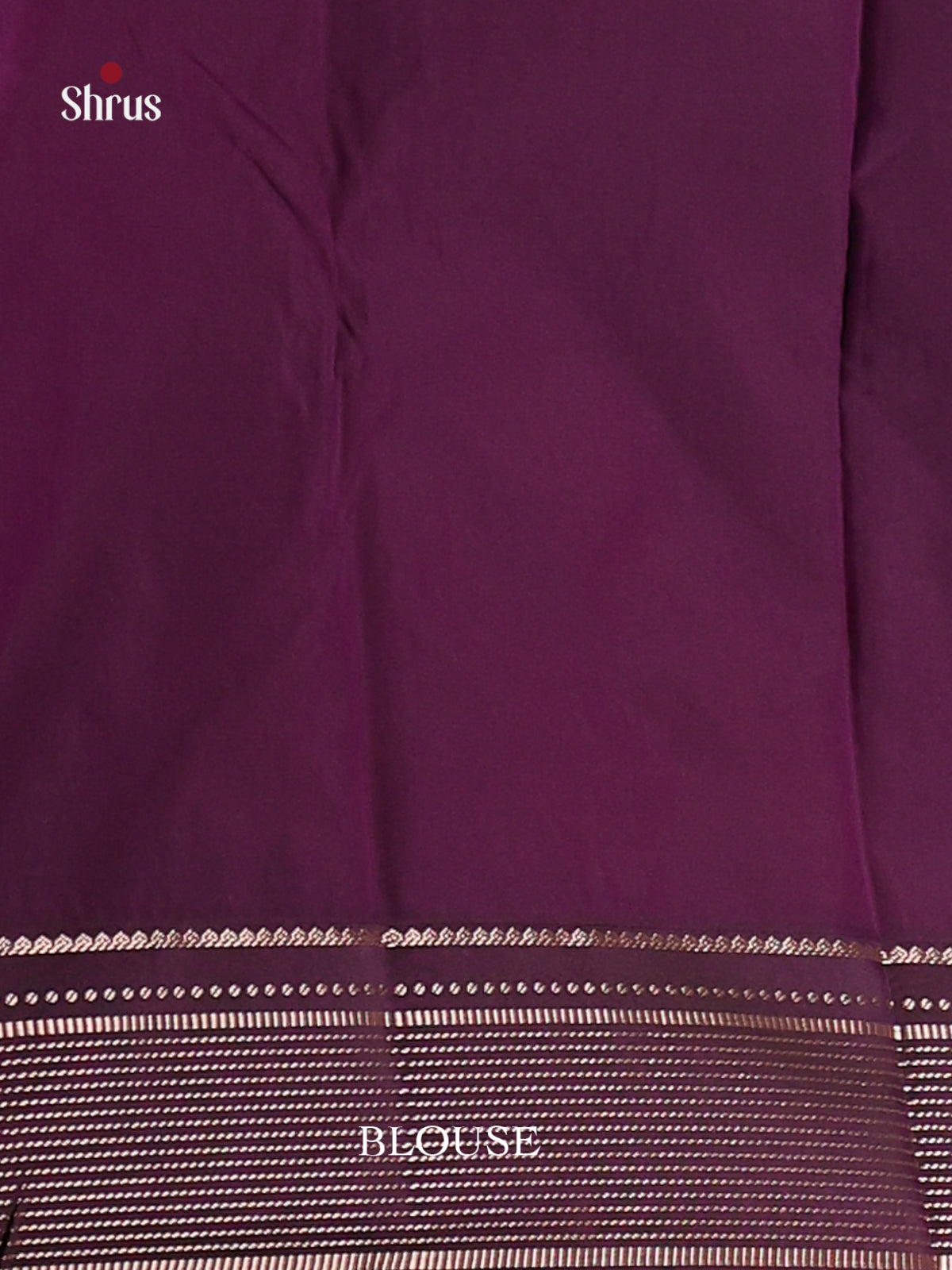 Pink & Violet- Semi Kanchipuram Saree - Shop on Shrus.com