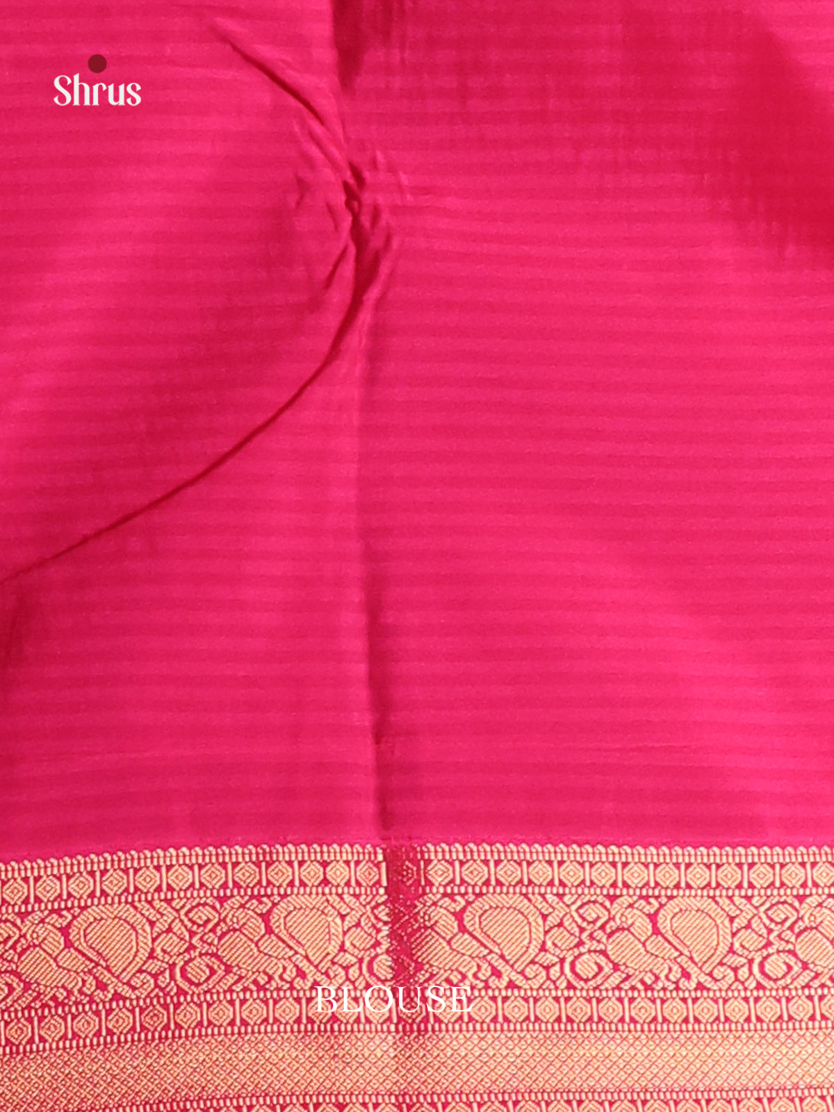 Violet & Pink - Semi Kanchipuram Saree - Shop on Shrus.com