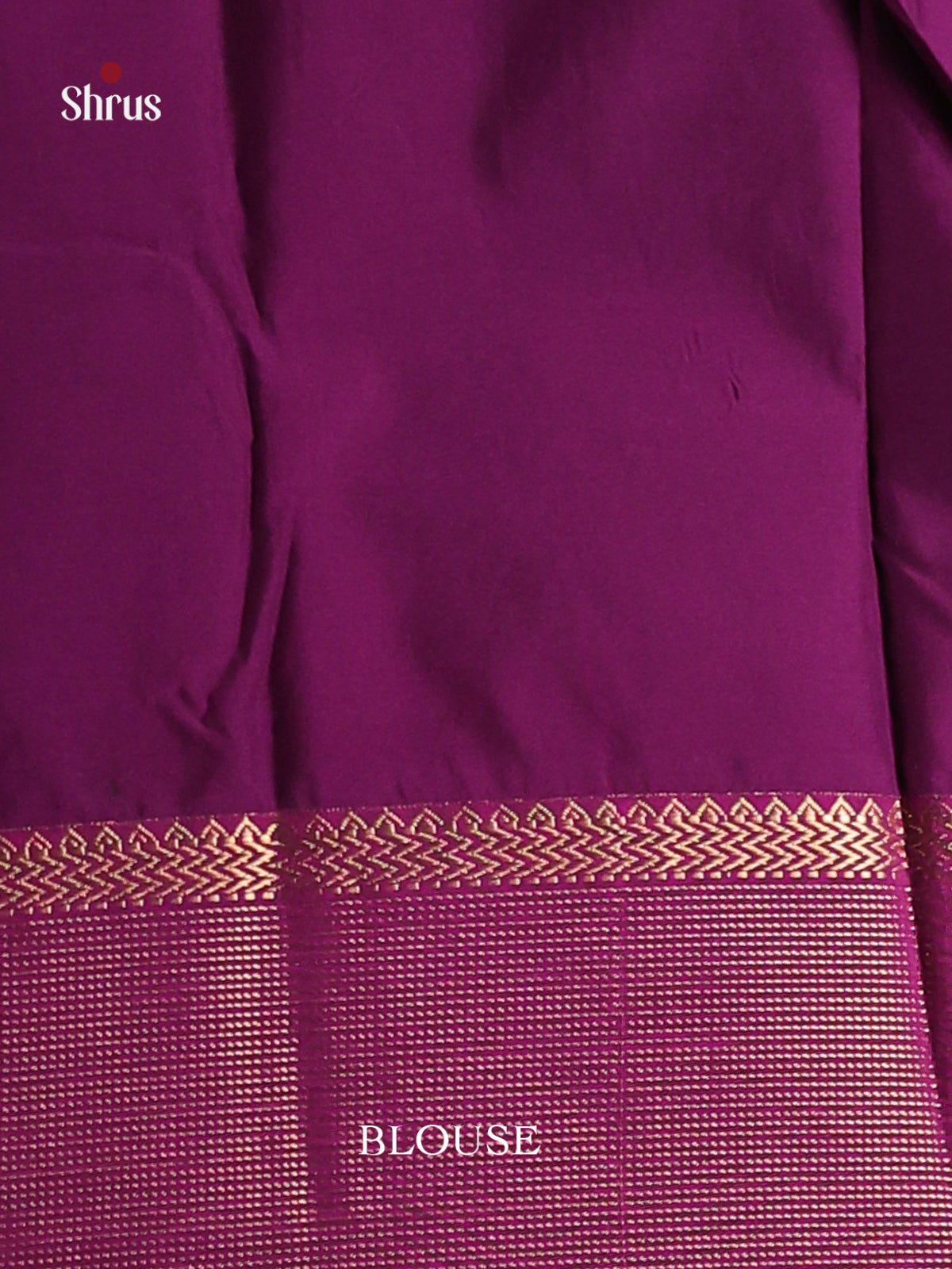 Red & Violet - Semi Kanchipuram Saree