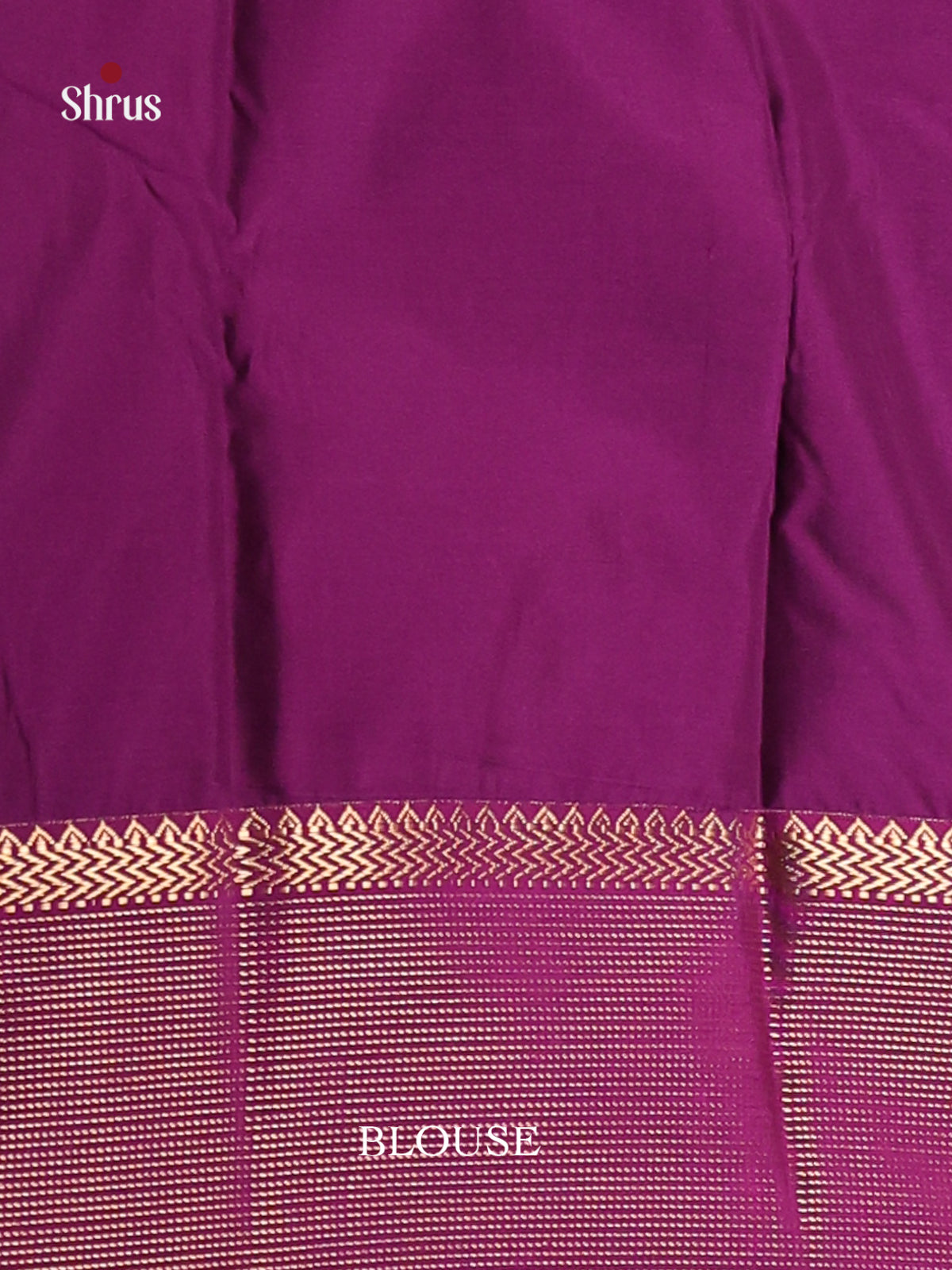 Yellow & Violet- Semi Kanchipuram Saree - Shop on Shrus.com