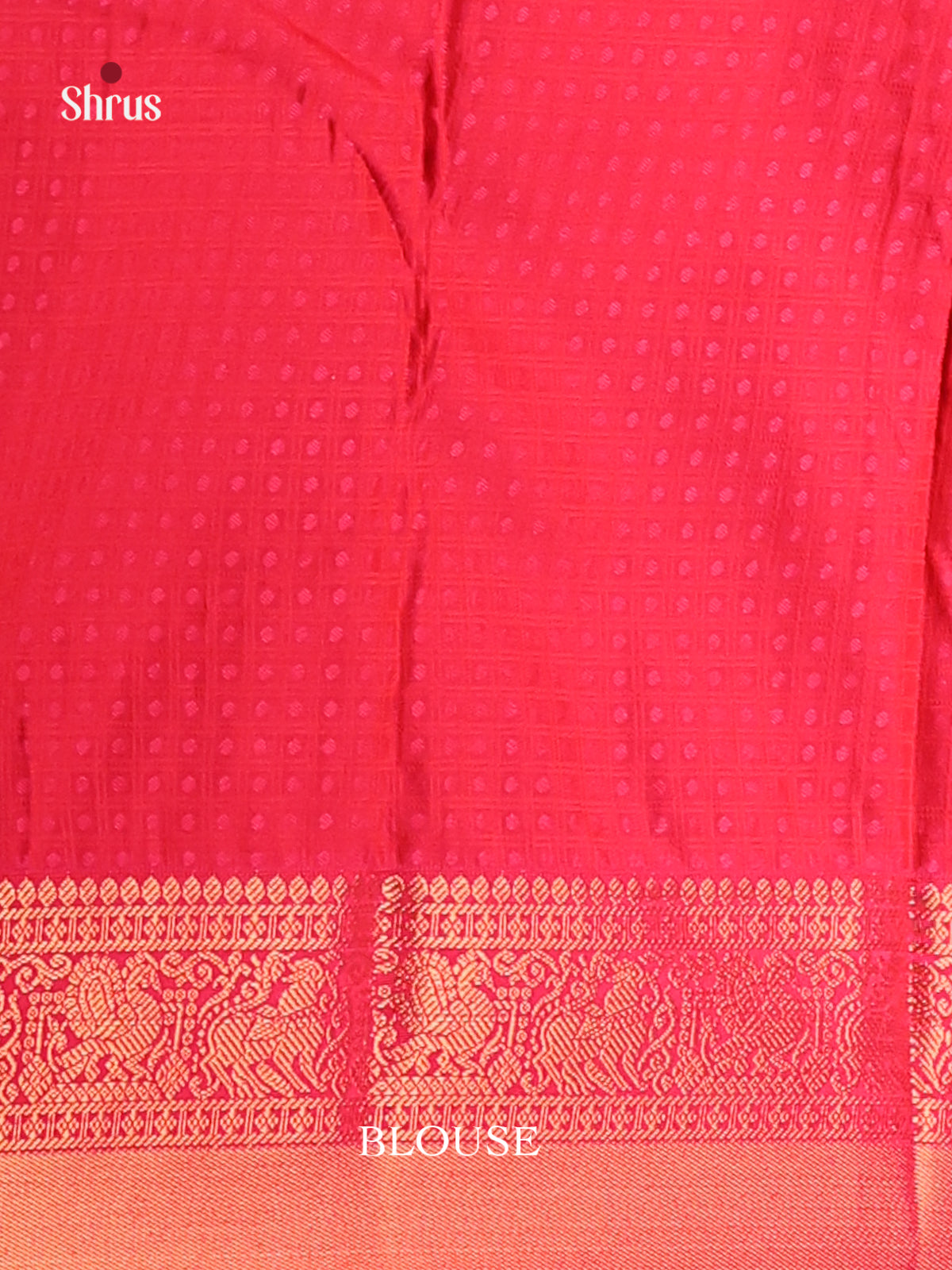 Green & Pink - Semi Kanchipuram Saree - Shop on Shrus.com