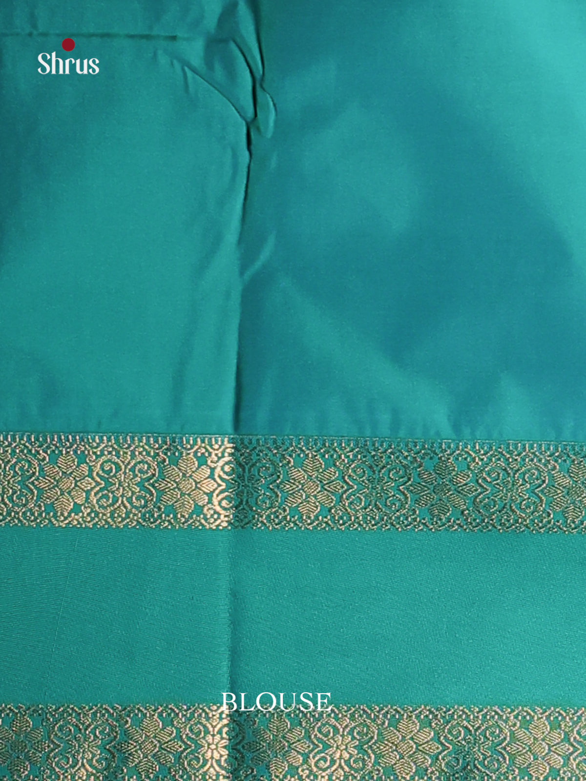 Blue & Green - Semi Kanchipuram Saree