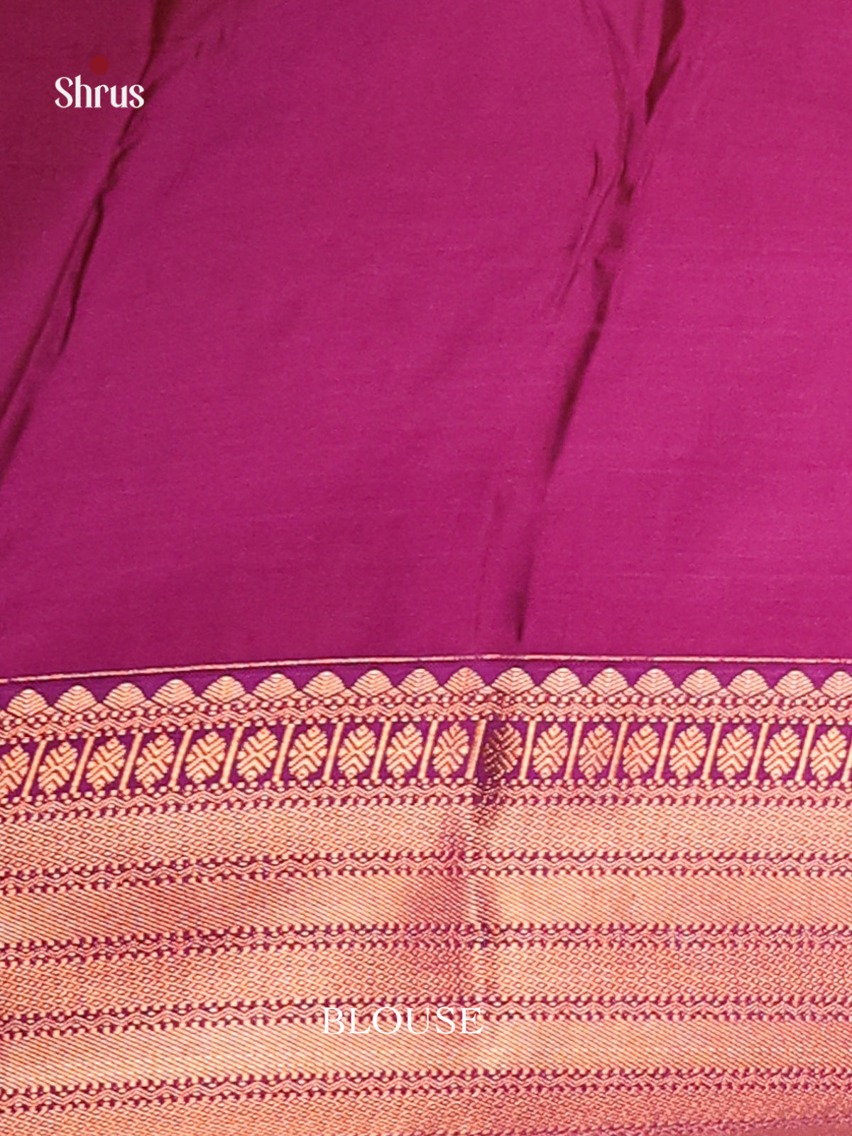 DHS04173 - Semi Kanchipuram Saree - Shop on Shrus.com