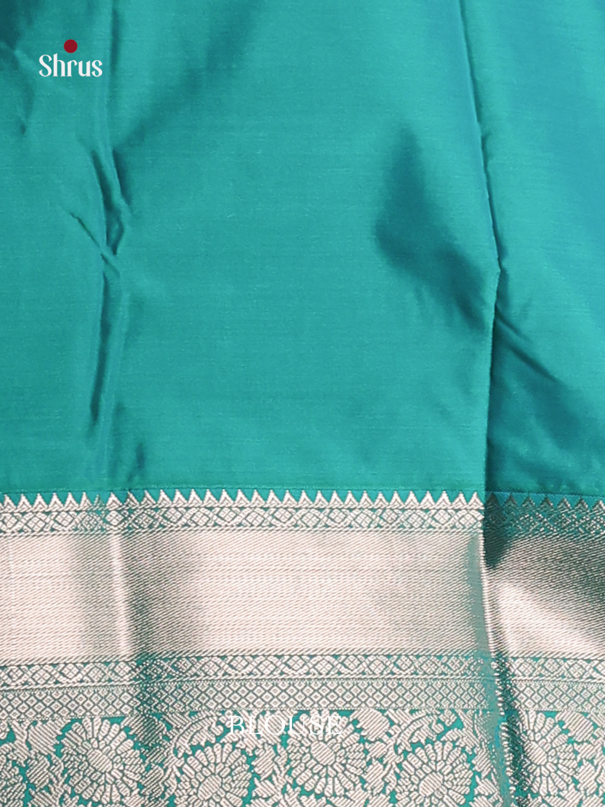 Jamun & Green- Semi Kanchipuram Saree - Shop on Shrus.com