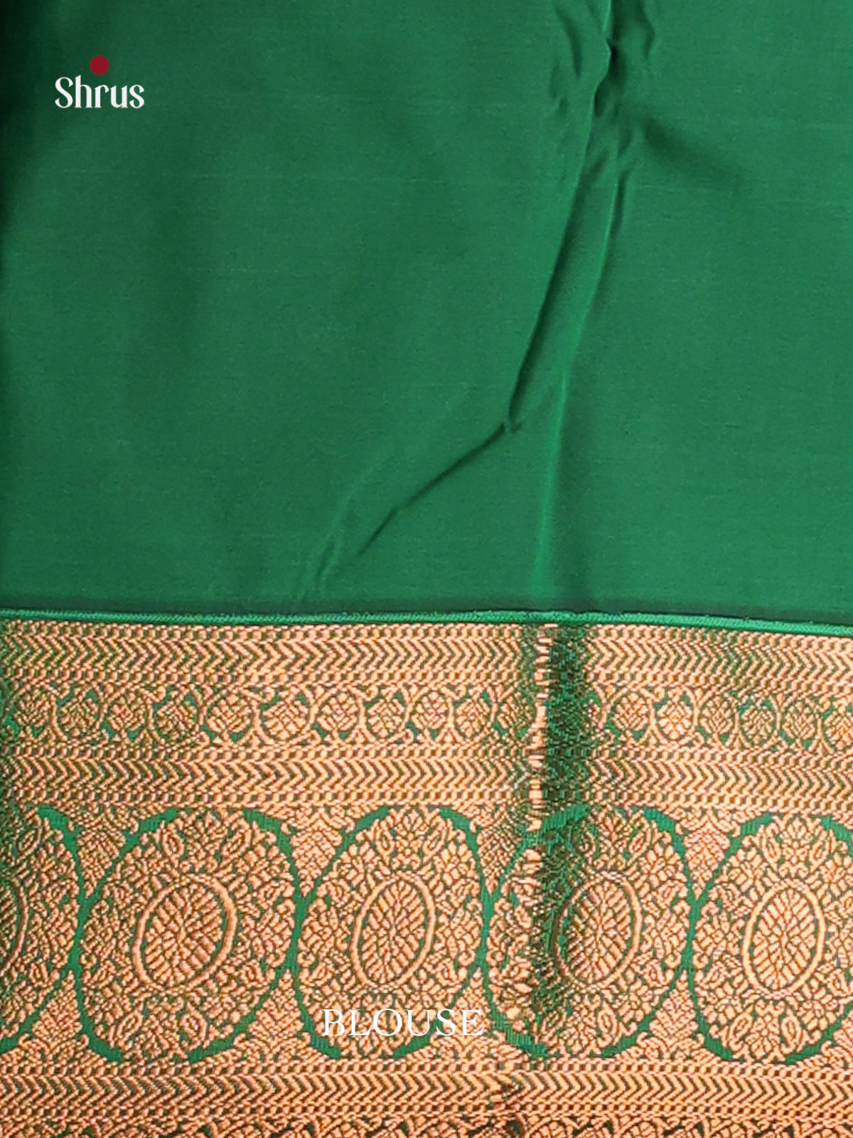 DHS04265 - Semi Kanchipuram Saree - Shop on Shrus.com