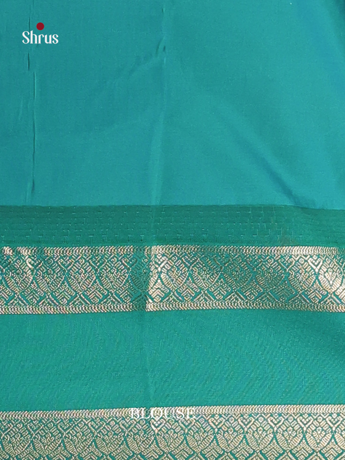 Orange & Green - Semi Kanchipuram Saree - Shop on Shrus.com