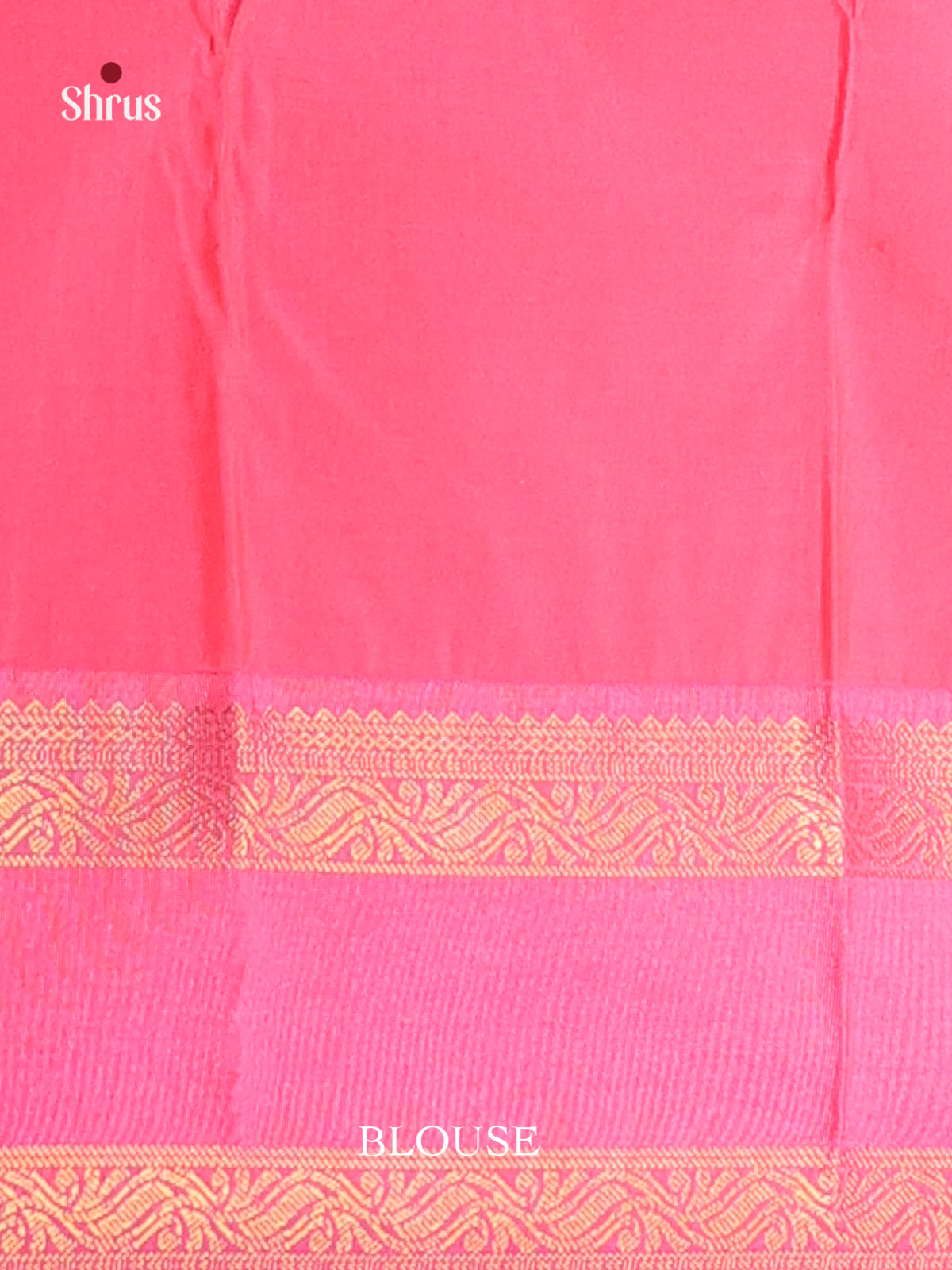 Green & Pink - Semi Kanchipuram Saree