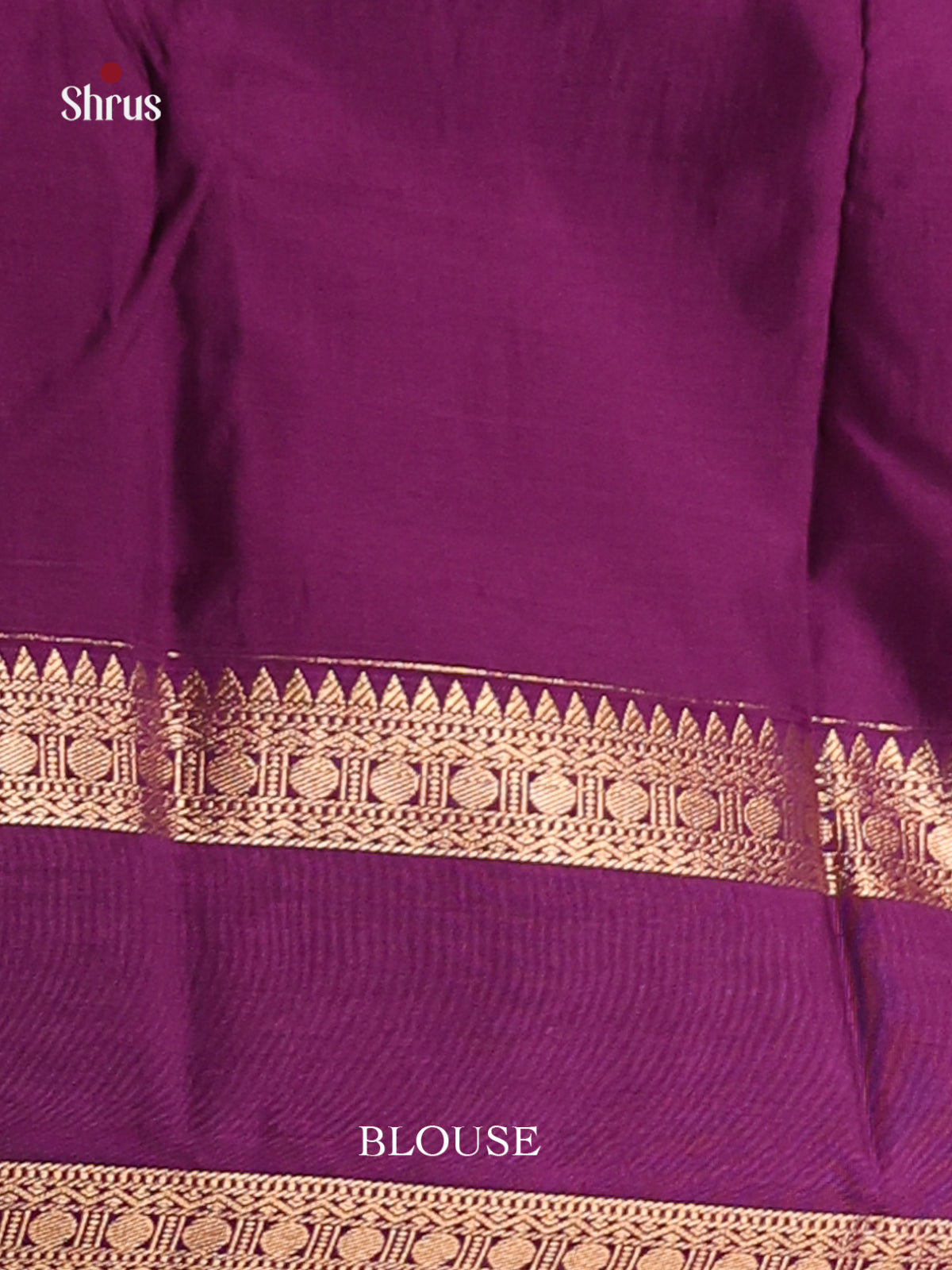 Parrot Green & Purple- Semi Kanchipuram Saree