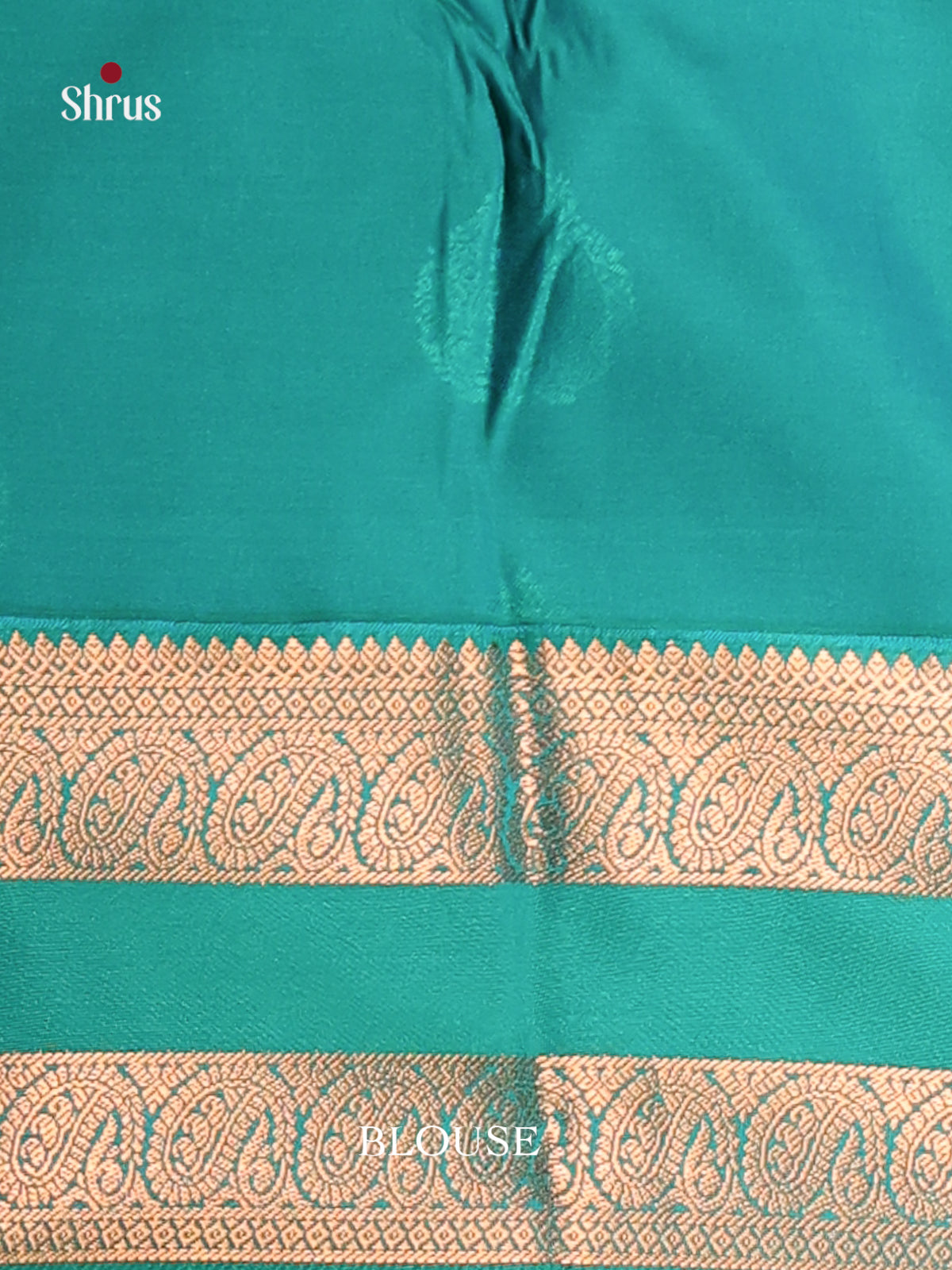 DHS04280 - Semi Kanchipuram Saree - Shop on Shrus.com
