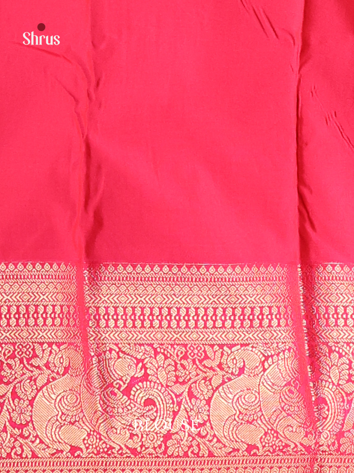 Violet & Pink - Semi Kanchipuram Saree - Shop on Shrus.com