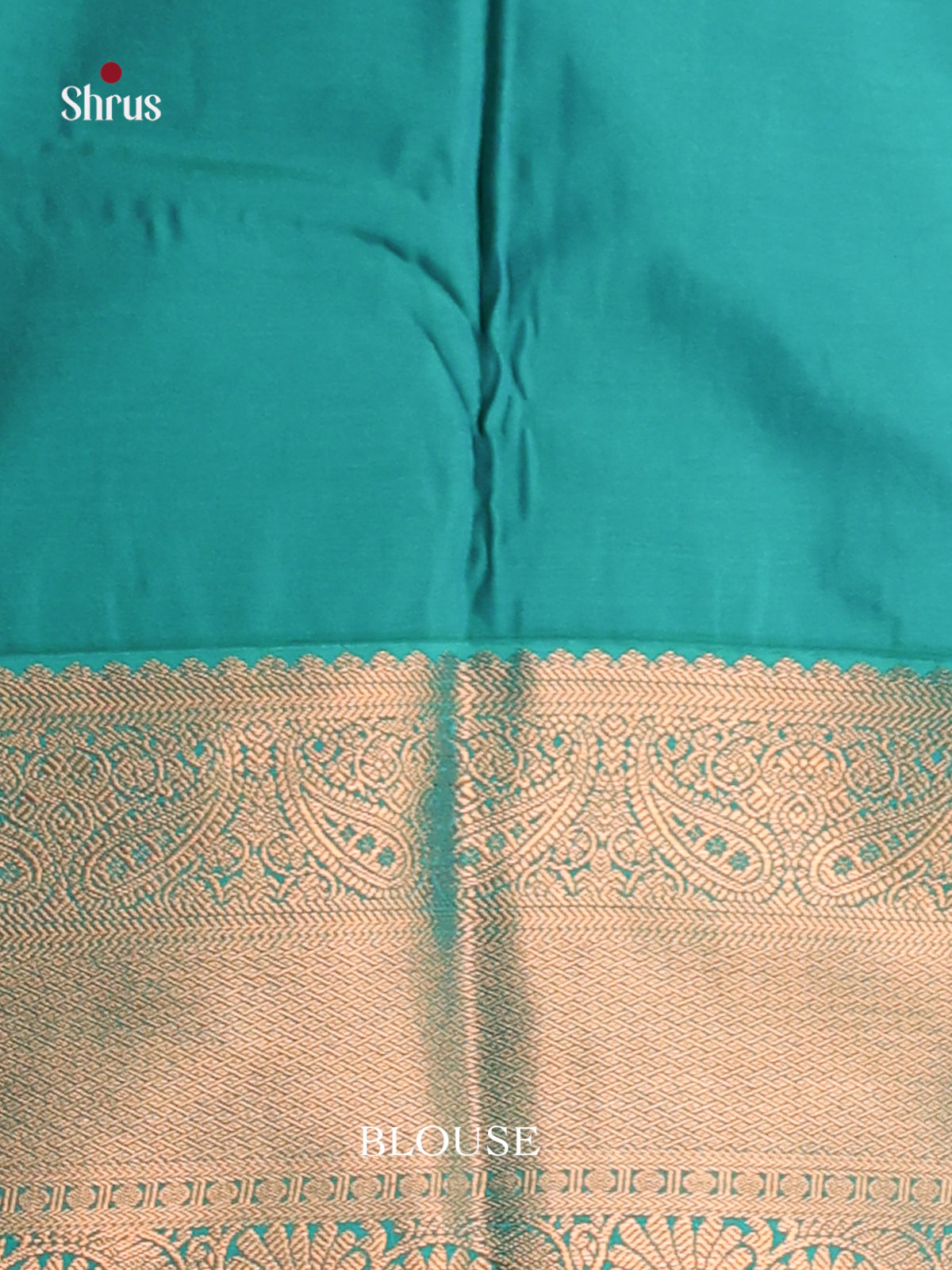 Mustard & Green- Semi Kanchipuram Saree - Shop on Shrus.com
