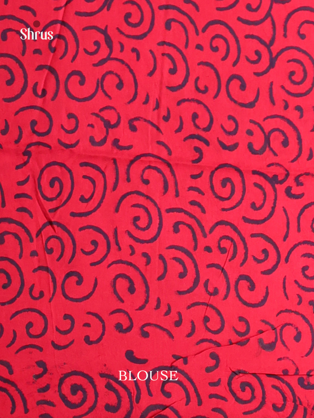 Red - Jaipur cotton Saree