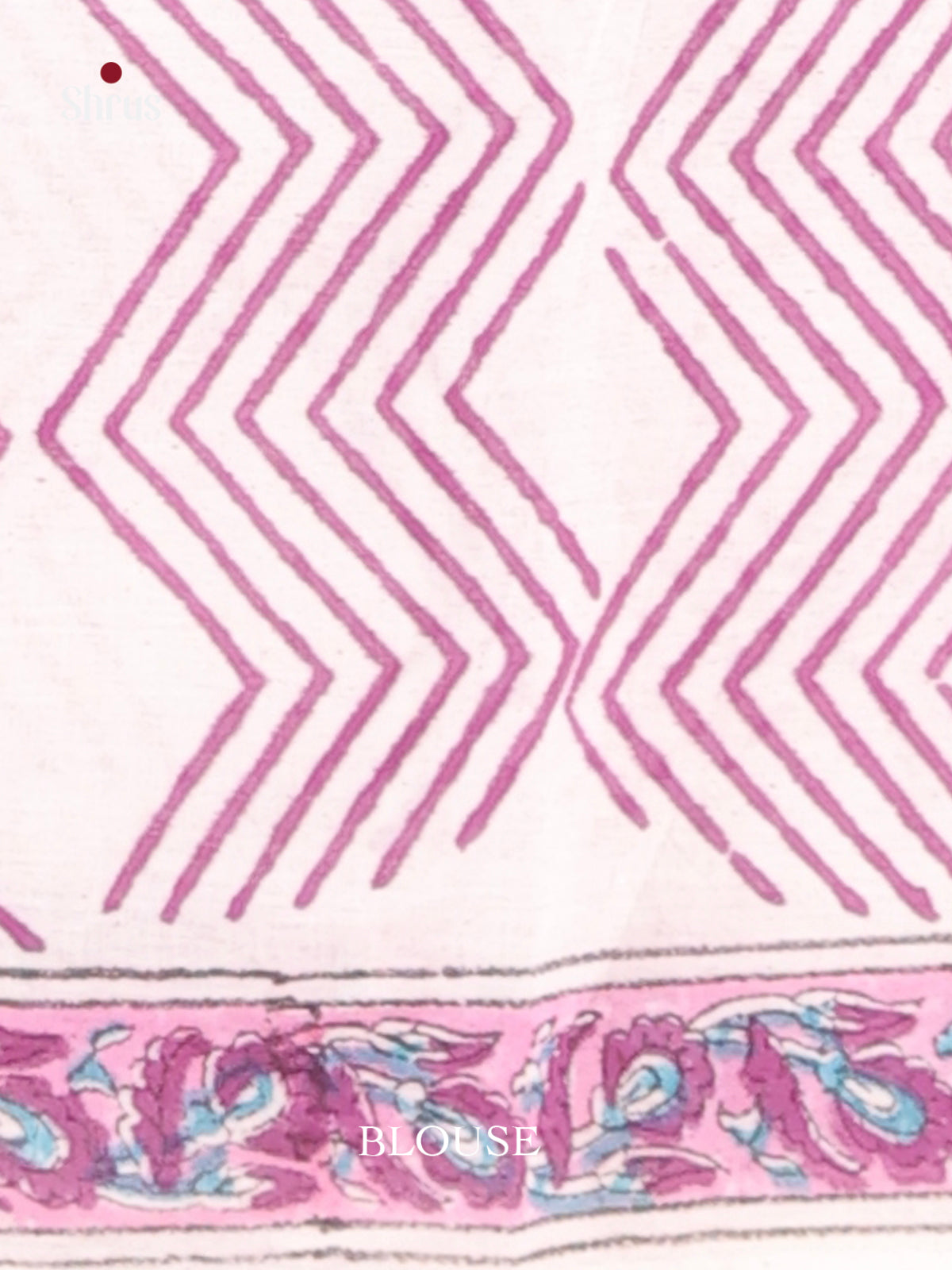 DHS04429 - Jaipur cotton Saree - Shop on Shrus.com