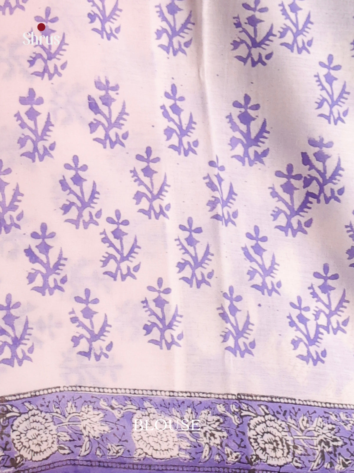 DHS04435 - Jaipur cotton Saree - Shop on Shrus.com