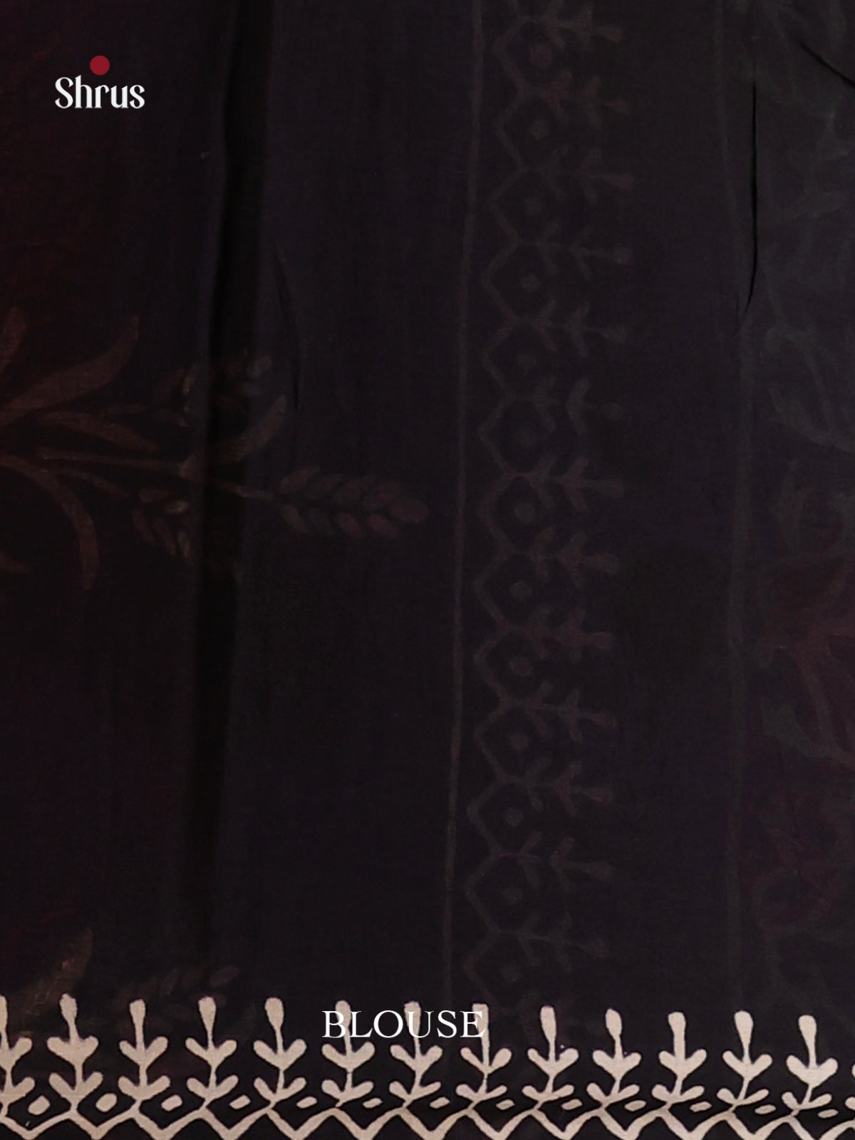 Black & Green - Jaipur cotton Saree