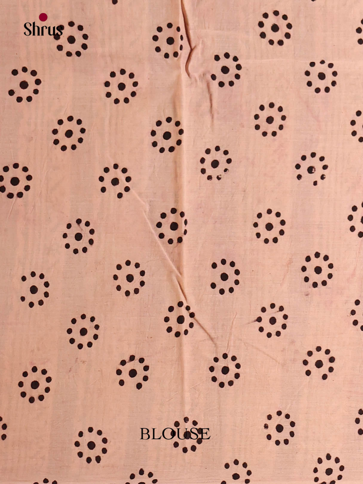 Cream & Red- Jaipur cotton Saree