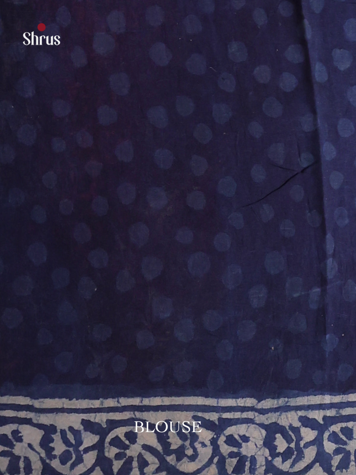 blue - Jaipur cotton Saree