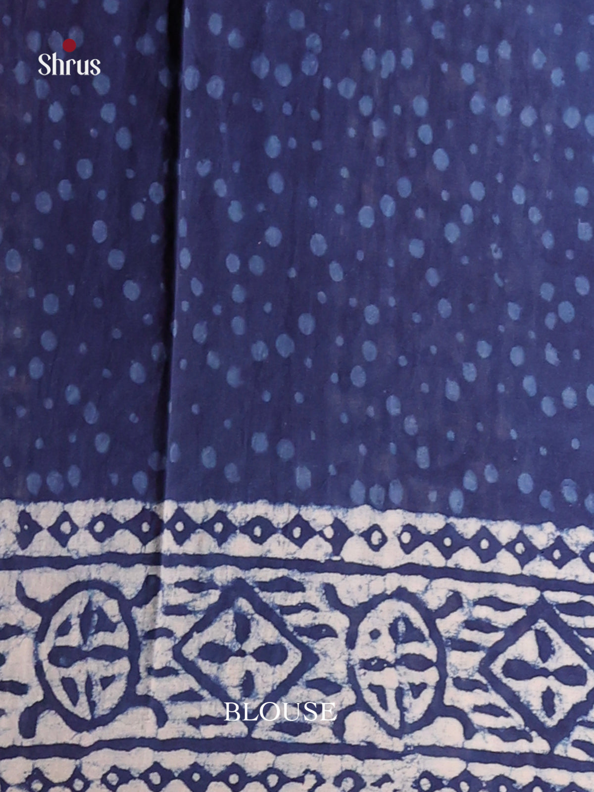 Indigo Blue- Jaipur cotton Saree - Shop on Shrus.com