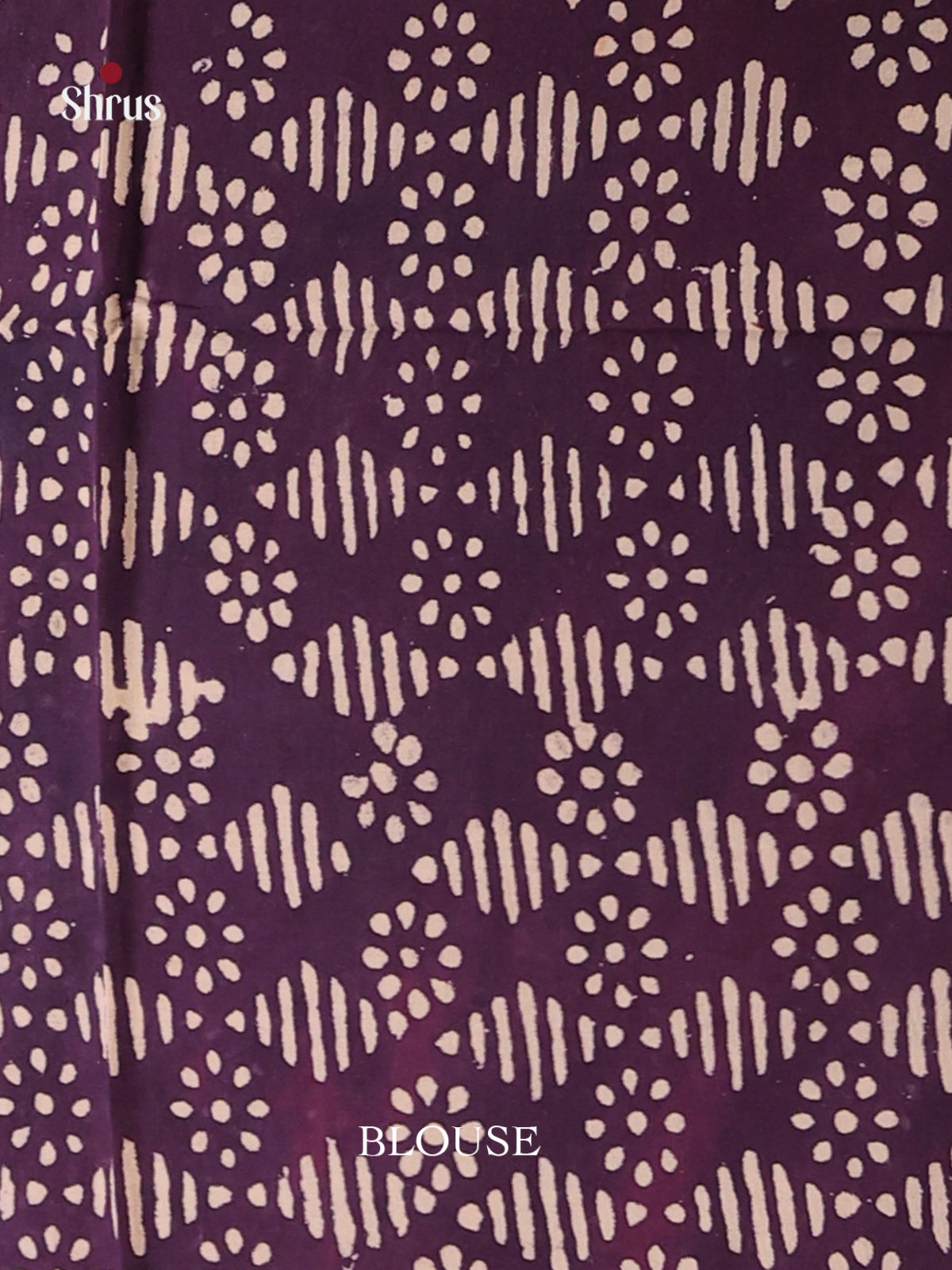 Purple - Jaipur cotton Saree