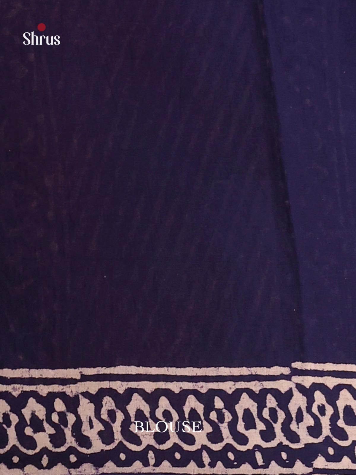 Blue - Jaipur cotton Saree