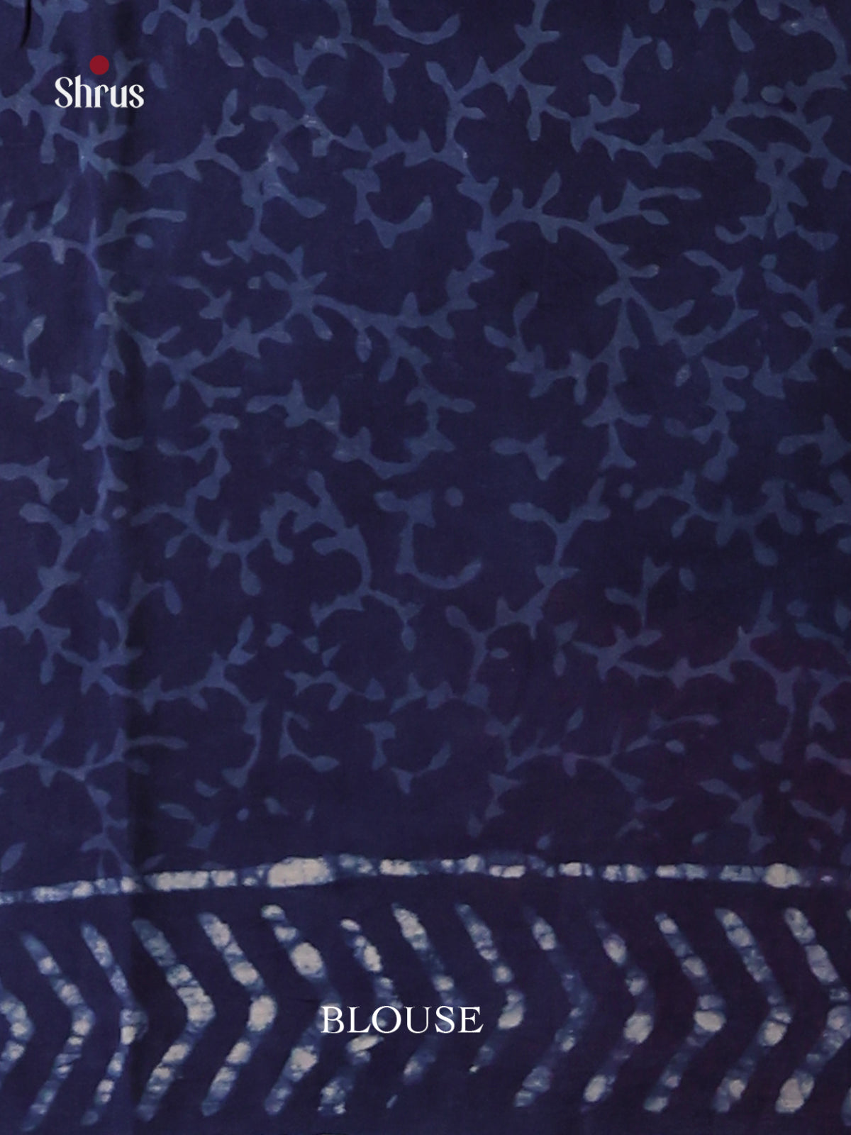 Blue - Jaipur cotton Saree