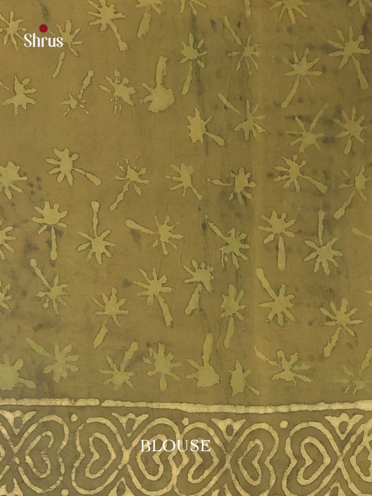 Green - Jaipur cotton Saree - Shop on Shrus.com