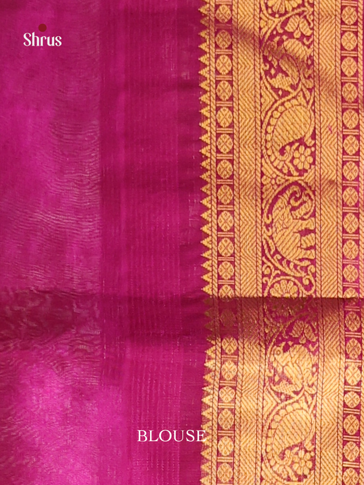 DHS04513 - Korvai-kattams Saree - Shop on Shrus.com