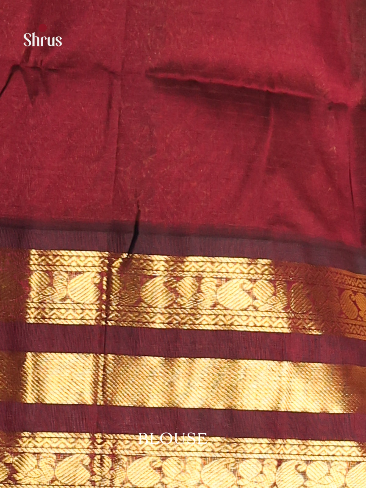 Pista Green & Brown Silk Cotton Korvai-kattams Saree -1