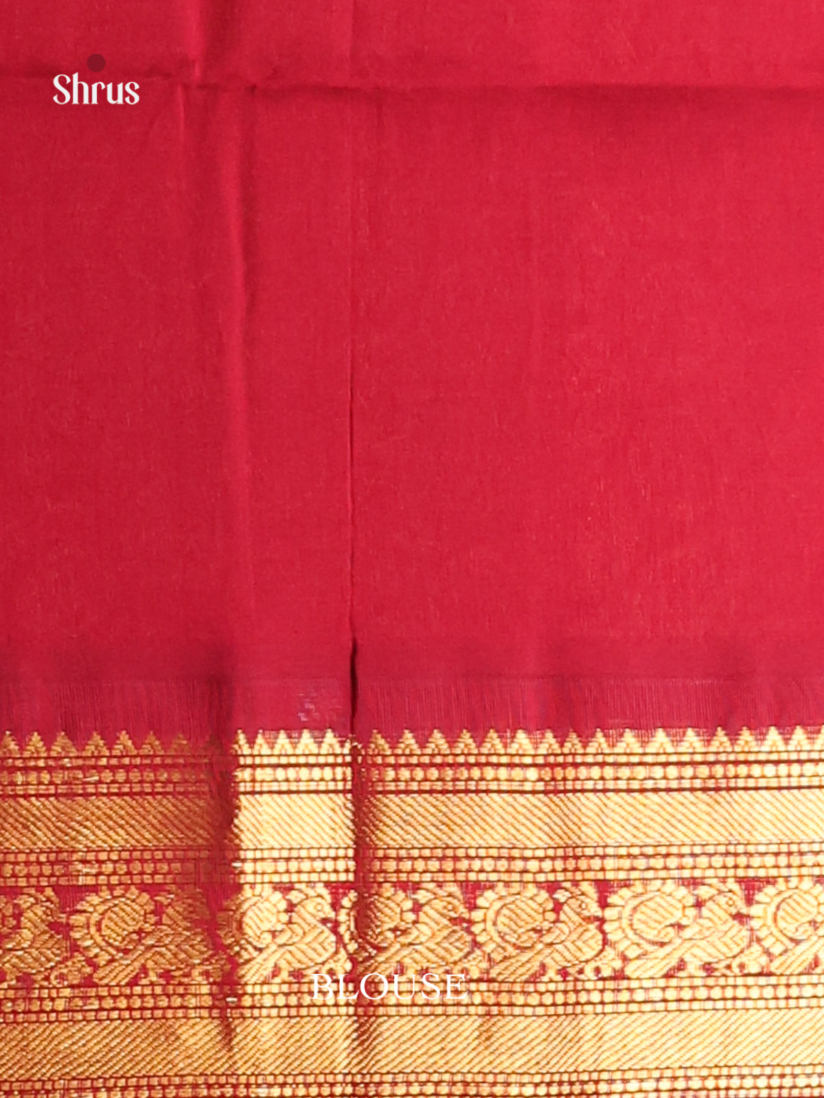 Pink & Maroon Silk Cotton Korvai-kattams Saree - Shop on Shrus.com