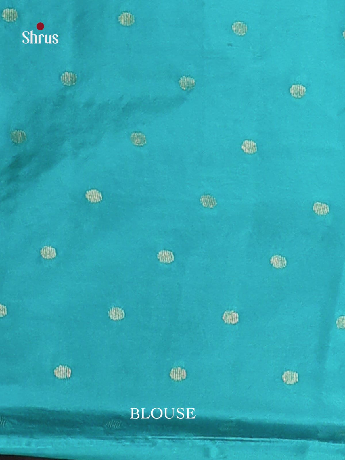 Blue - Semi Rawsilk Saree