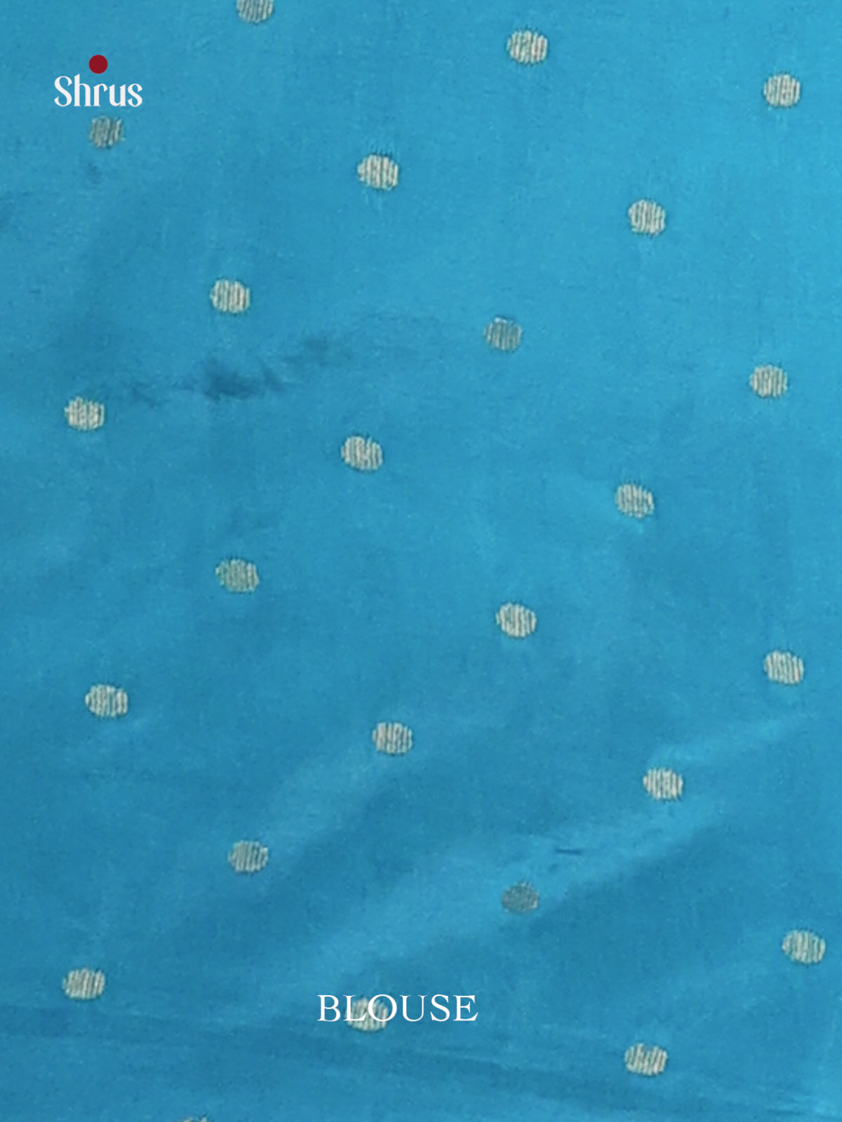 Blue - Semi Rawsilk Saree