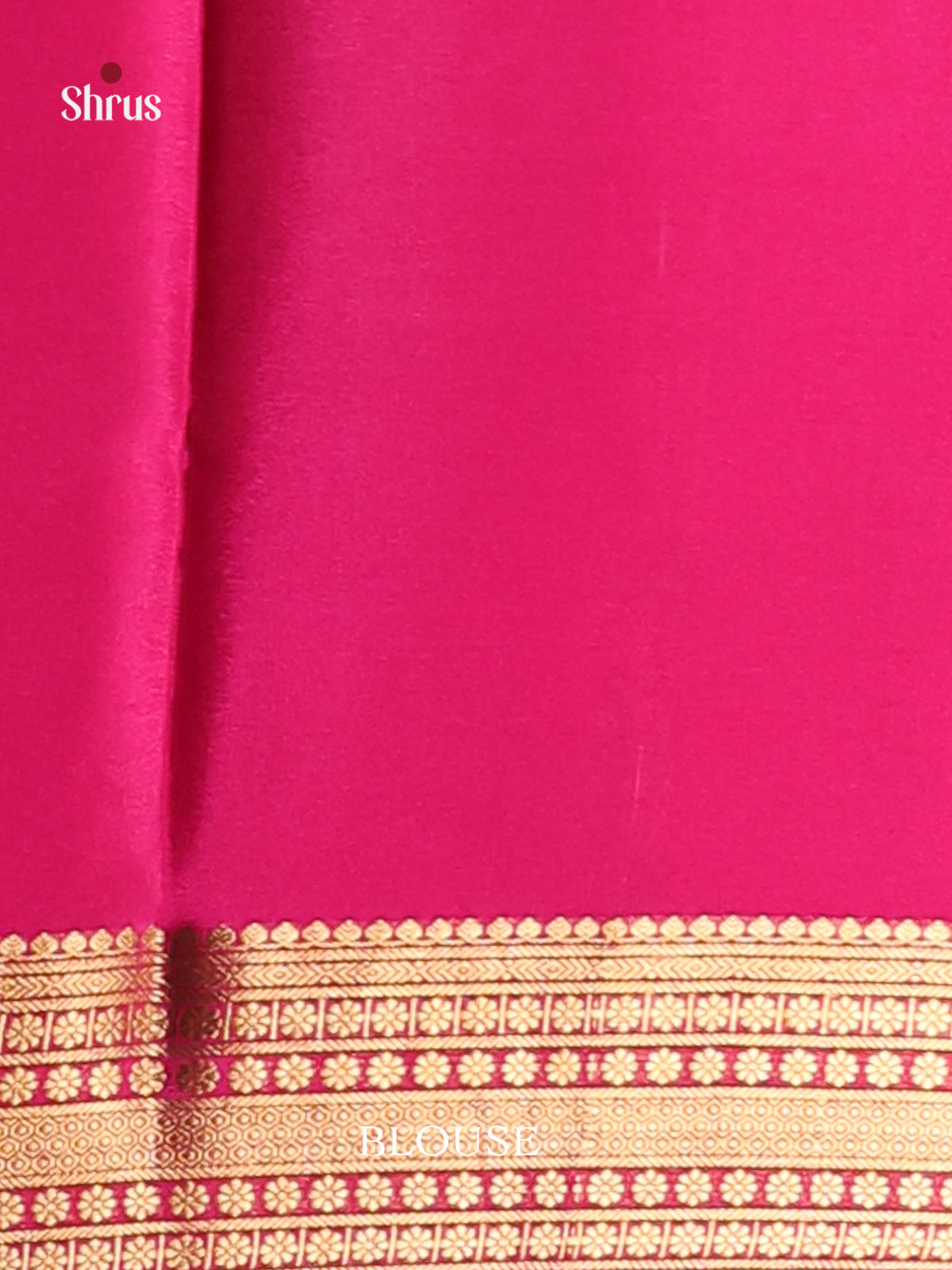 Lavender & Pink - Mysore Silk Print Saree - Shop on Shrus.com