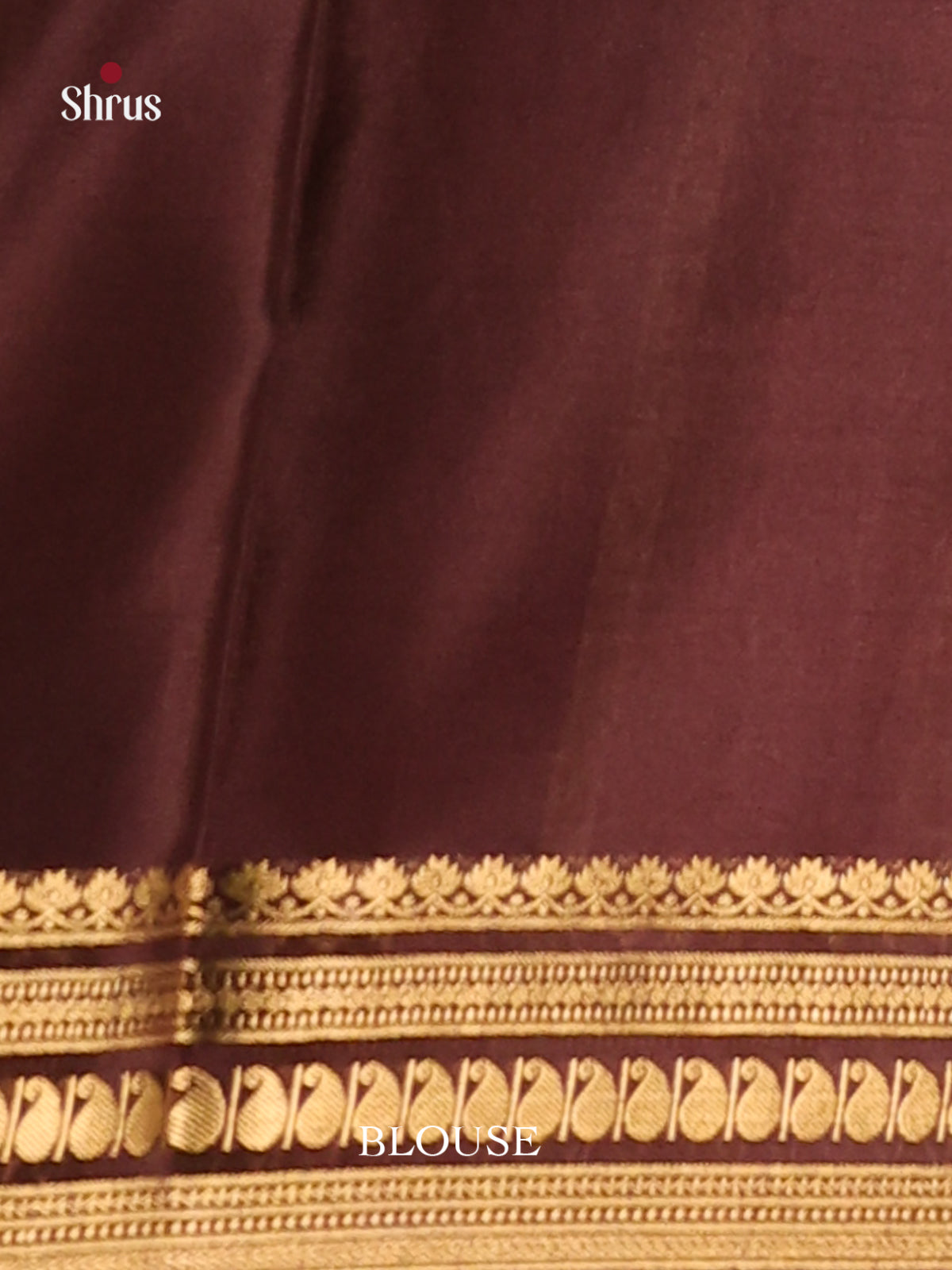 Timeless Cream Printed Mysore Silk Saree With Brown Zari Border